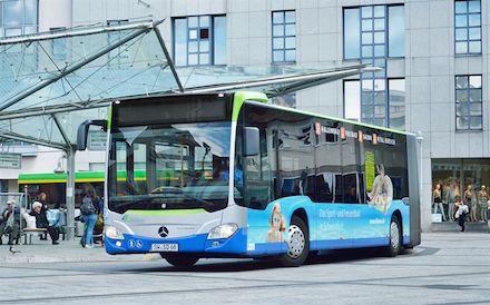 Die Stadtbusse in Schweinfurt können künftig mit E-Ticket benutzt werden.