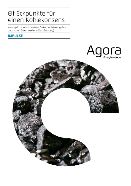 Die Organisation Agora Energiewende hat ein Eckpunktepapier für einen Kohlekonsens erarbeitet.