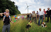 Die Energiegenossenschaft Starkenburg hat nicht nur zahlreiche Photovoltaikprojekte auf den Weg gebracht, sondern gehört mit dem Bürgerwindrad im Odenwald auch zu den Pionieren der Bürgerwindenergie.