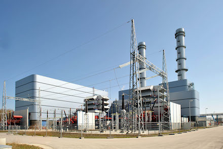 Die moderne Gas- und Dampfturbinen-Anlage Irsching ist als Reservekraftwerk im Auftrag von Tennet zwangsweise in Betrieb.