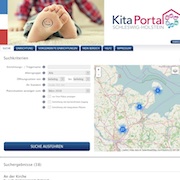 Die Pilotphase für das Kita-Portal Schleswig-Holstein hat begonnen.