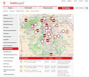 Baustellenkalender der Stadt Halle (Saale): Alle Baumaßnahmen im Blick.