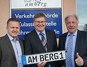 In der Zulassungsstelle Amberg wurde ein neues Kfz-Fachverfahren eingesetzt.