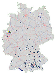 Vor allem bayerische Kommunen nutzen ELBe.