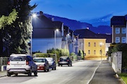 Intelligente Beleuchtung erhellt die Straßen der österreichischen Gemeinde Knittelfeld.