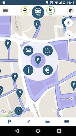 Via App wird der mobile Parkscheinkauf noch einfacher.