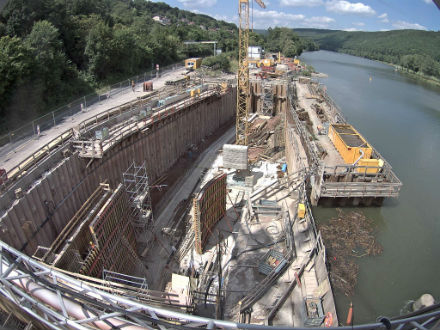 Das Main-Kraftwerk Rothenfels wird für rund 13 Millionen Euro modernisiert.