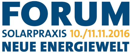 Das Forum Neue Energiewelt findet in diesem Jahr vom 10. bis 11. November  im Maritim ProArte in Berlin statt.