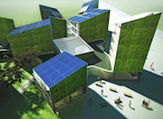 Im Projekt Future Living Berlin sollen in einem Gebäudeensemble Smart-Home-Lösungen alltagstauglich eingesetzt werden.