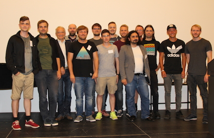 Die Gewinner-Teams des zweiten NRW-Hackathons.