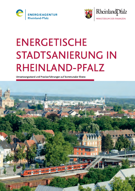 Die Broschüre zeigt den Umsetzungsstand der energetischen Stadtsanierung in Rheinland-Pfalz auf. 