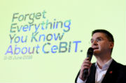 Oliver Frese, Vorstand der Deutschen Messe, kündigt ein grundlegend neues Konzept für die CeBIT an.
