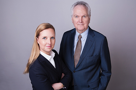 Peter Häußler und Tochter Dr. Sibylle Häußler.
