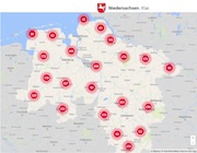 Interaktiver Atlas informiert über EU-Förderprojekte in Niedersachsen.
