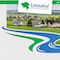 Ganz in grün und blau: Das Wappen der Gemeinde Lossatal hat die Farbgebung der Website beeinflusst. 
