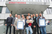 Die Stadtwerke Konstanz freuen sich über die TSM-Zertifizierung.