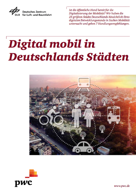 In der Mobilitätsstudie 2017 erreichen Hamburg, Stuttgart und Berlin Spitzenwerte bei der Digitalisierung der Mobilität. 