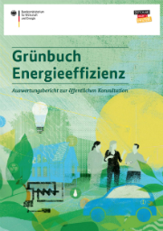 Bericht über die Ergebnisse zu den Konsultationen zum Grünbuch Energieeffizienz