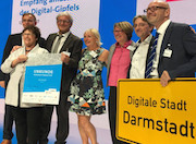 Darmstadt ist Sieger des Wettbewerbs Digitale Stadt. 