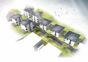 In Herne planen die Stadtwerke den Bau von sieben weitgehend energieautarken Einfamilienhäusern mit Redox-Flow-Batterien.