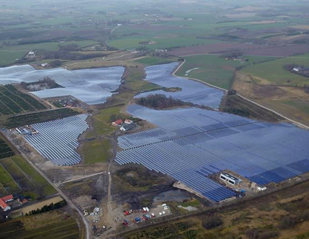Solarwärmeanlage Silkeborg: In Dänemark sind zahlreiche solarthermische Großanlagen installiert.