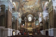 Die Schlosskirche Rastatt lässt sich nicht nur vor Ort, sondern per VR-Brille jetzt auch digital besichtigen.