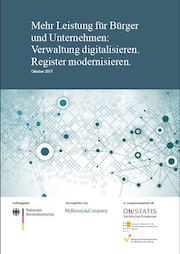In seinem Gutachten fordert der Nationale Normenkontrollrat eine Modernisierung der Registerlandschaft in Deutschland.