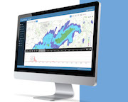 Der HydroMaster empfängt Echtzeit-Radardaten und zeigt Niederschlagsbeobachtungen und -prognosen in hoher räumlicher und zeitlicher Auflösung.