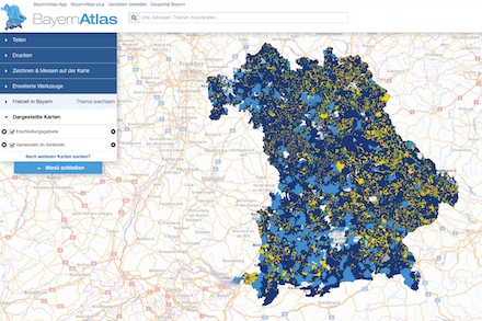 In Bayern befinden sich mittlerweile fast alle Kommunen im Förderverfahren für den Breitband-Ausbau.
