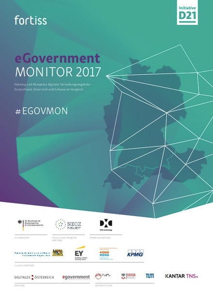 Laut dem eGovernment MONITOR 2017 ist die Nutzung digitaler Verwaltungsservices in Deutschland zurückgegangen.