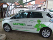 WertherMobil: E-Auto für Fahrdienste, Behördengänge oder Arztbesuche.