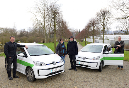 Kasseler Umwelt- und Gartenamt erhält Elektroautos.