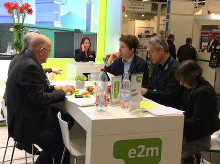 e2m-Pressegespräch auf der Biogas Convention.