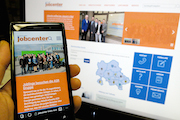 Die neue Website des Jobcenters im Kreis Recklinghausen ist für Smartphones und Tablets optimiert. 