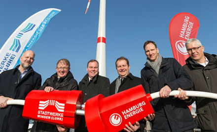 Neuer Windpark in Winsen (Luhe) versorgt mehr als 20.000 Haushalte mit sauberer Energie.