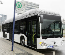 Mercedes-Benz hat den ersten Citaro Stadtbus mit vollelektrischem Antrieb vorgestellt.
