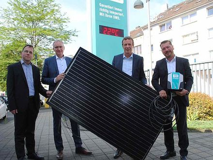 Stadtwerke Düren: Neue Angebote wie SWD Photovoltaik kommen bei den Kunden gut an. 