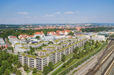 Nach Angaben von chargeIT mobility entsteht im Dörnberg in Regensburg eines von Europas größten Last-Management-Projekten.