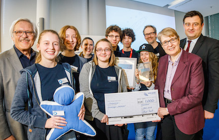 App LEO des Gymnasiums St. Leonhard in Aachen beim DigiYou-Wettbewerb ausgezeichnet.