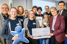 App LEO des Gymnasiums St. Leonhard in Aachen beim DigiYou-Wettbewerb ausgezeichnet.