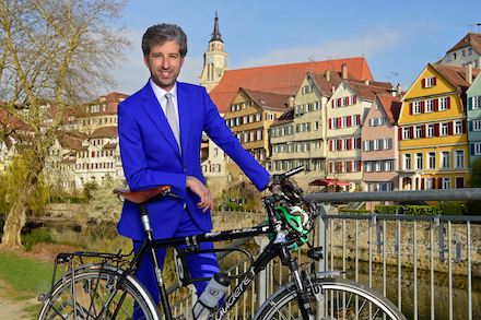 Tübingens Oberbürgermeister Boris Palmer ist überzeugt, dass Photovoltaik in der Stadt die billigste und beste Stromquelle ist.