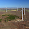Windpark bei Trendelburg produziert grüne Energie in anspruchsvoller Lage. 