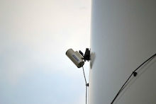 Windpark Weißbach: Hochleistungskamerasysteme überwachen den Luftraum.