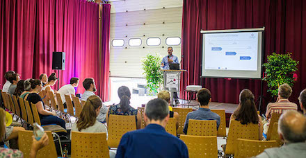 Beim Forum Digital Stadt informierten Experten wie André Domin, Geschäftsführer des Technologieparks Heidelberg, über verschiedene Aspekte der Digitalisierung.