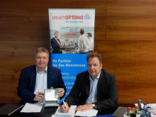 Stadtwerke Husum Netz und smartOPTIMO schließen Vertrag zur Gateway-Administration.