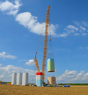 Bau eines Windparks: Kooperationen mindern die Risiken.