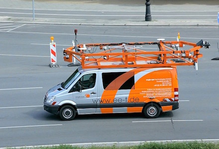 Bremen: Daten der Hauptverkehrsstraßen werden mittels mobiler Kameratechnik erfasst. 