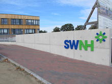 Neuer Firmensitz der Stadtwerke Neustadt in Holstein wurde in nachhaltiger Bauweise errichtet.
