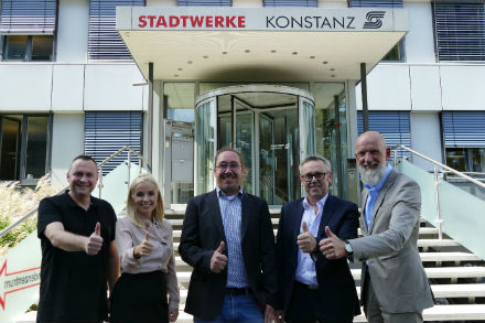 Als hundertster Kunde nutzen die Stadtwerke Konstanz das GWA-Angebot von Thüga SmartService.