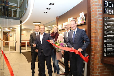 Das neue Bürgeramt der Stadt Neuss ist eröffnet.